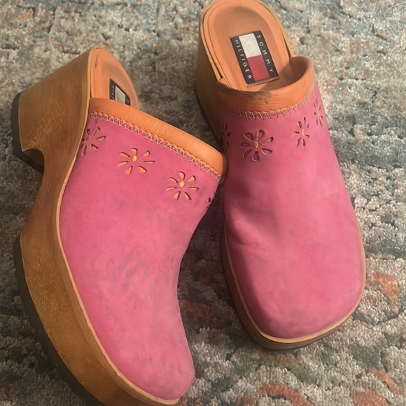 Vintage Tommy Hilfiger Clogs Size 7.5 - Picture 4 of 8